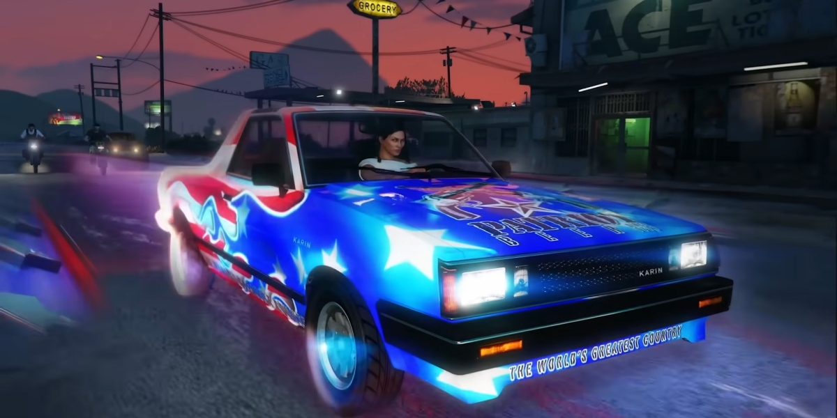 Independence Day in GTA Online: 2 Free Cars and Big Money Multipliers