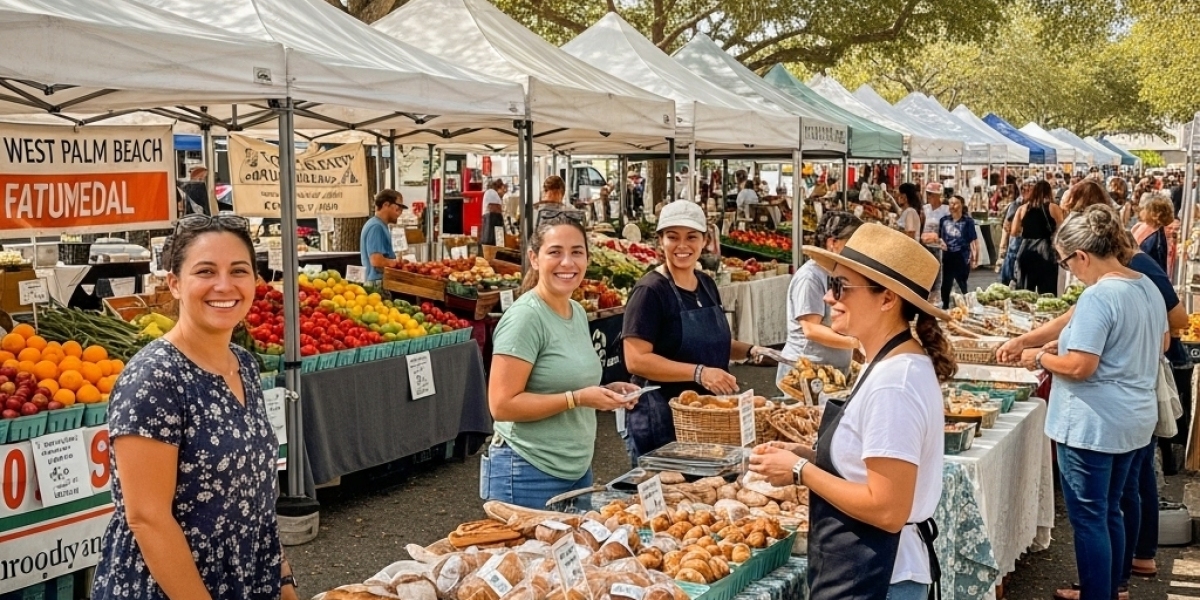 A Visit to the Farmers Market in West Palm Beach